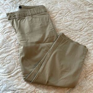 Tribal capris pants in khaki size 4